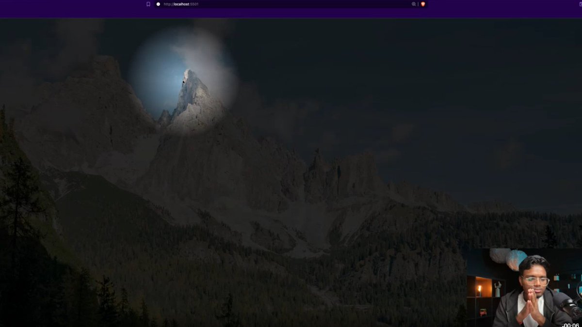 stackarnav's tweet image. 📅Day 51 | Cohort 2.0 | @sheryians_
Today&apos;s session with @ankurdotio unlocked some wild frontend effects 😭🔥

We built:
✨ Flash spotlight effect
🟩 Matrix text hover effect (part-1)

And learned:
🔤 split(), join(), map()
🎨 custom CSS effects
⚙️ setProperty() for dynamic…