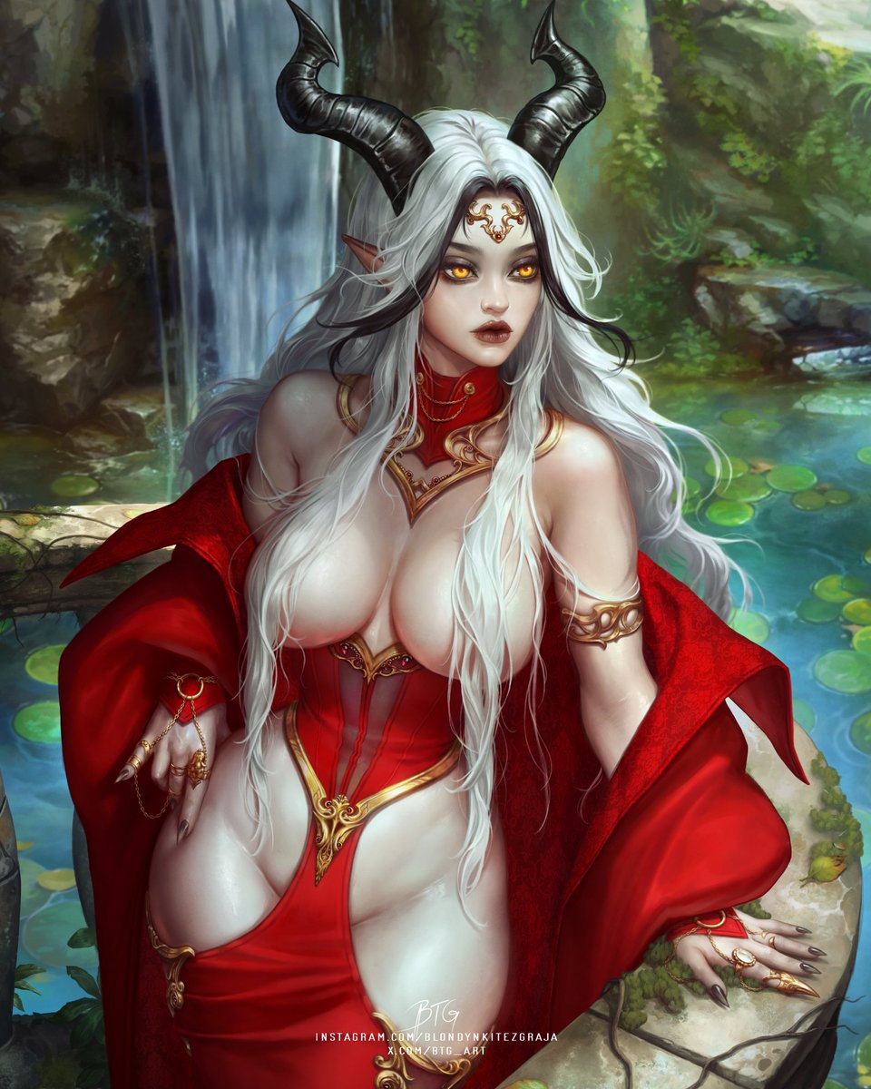 I like to draw cute monster girls