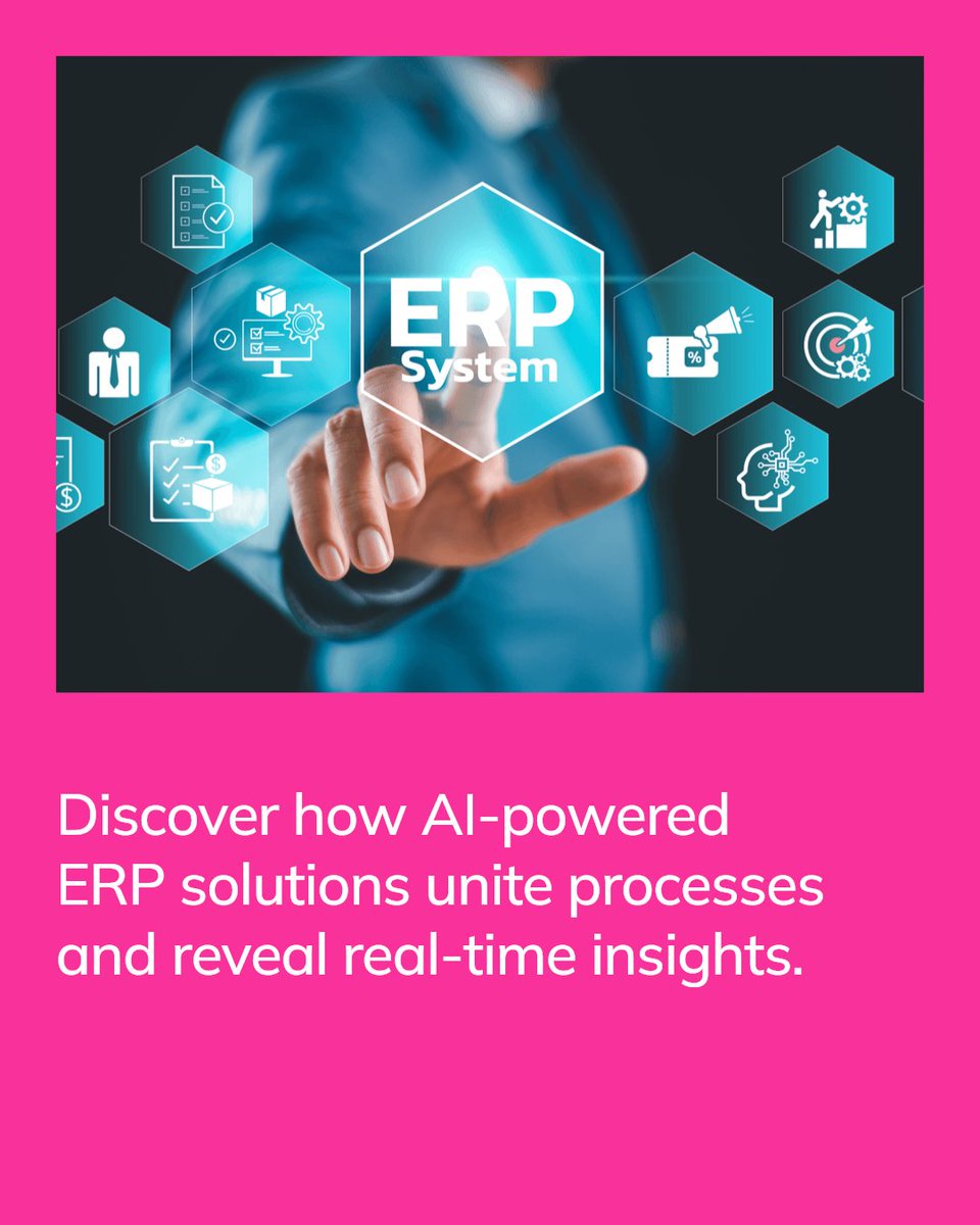 technosip's tweet image. Custom ERP solutions unify processes, reduce errors, and provide real-time insights. At Technosip, we build AI-powered systems tailored to your needs. Ready to turn complexity into clarity? Partner with us.
