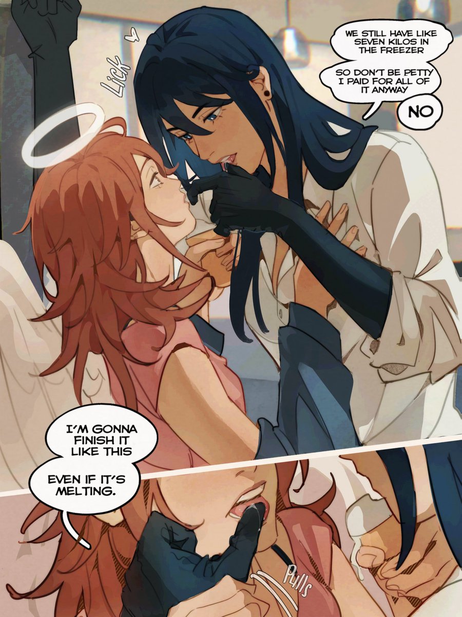 AngryMiloras's tweet image. akiangel yuri minicomic🥰💕
(All pages + bonus in link in bio🤍)
.
#akiangel #csm