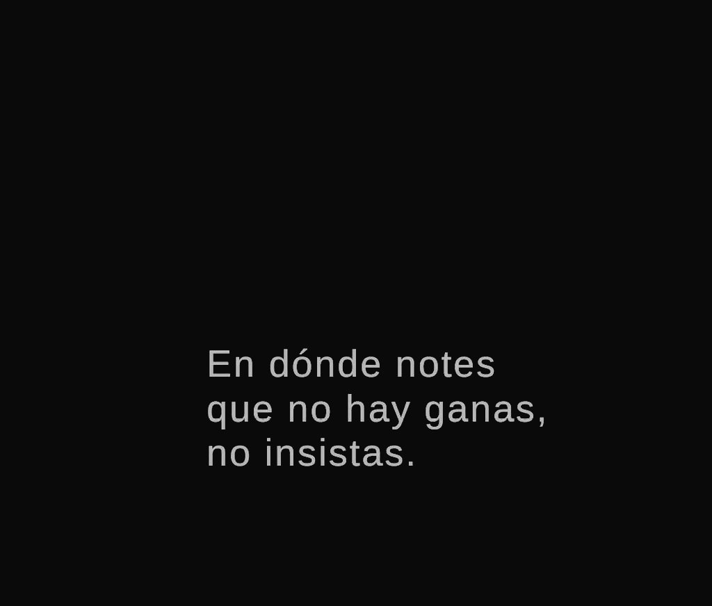 ElSolitario_08's tweet image. No insistas 🖤