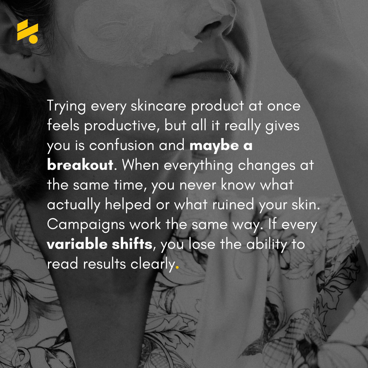 splitrundigital's tweet image. Switching your whole skincare routine overnight brings confusion, just like changing every campaign element at once. Testing works when you isolate variables. Clarity wins; chaos ruins performance.

#ABTesting #CampaignOptimization #MarketingStrategy #SplitrunCrossover #Splitrun