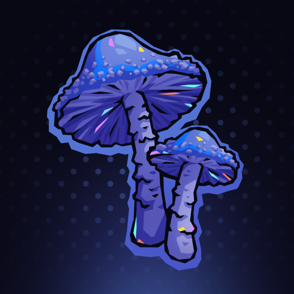 Блакитні грибочки 💙

#harv_hue #huevember #украрт