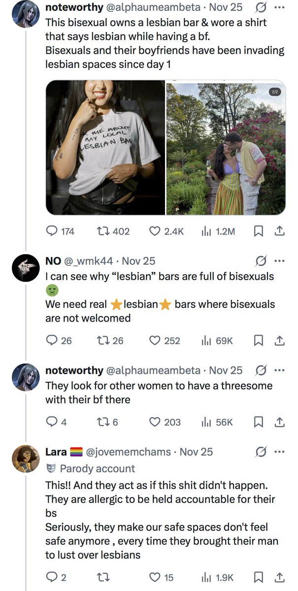 biphobia archive tweet media