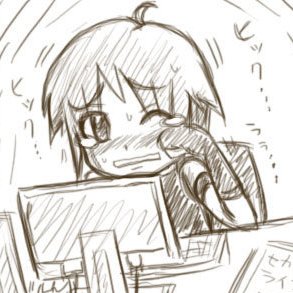 奇跡的に読み込めた2006年のバックアップDVDの中から、亞北ネロのベースとなったオリキャラの絵を発掘（青みのある方）
これは2003年に私が描いたもので、今の姿とは大きく異なりますが、一番最初に描いたネロくんと並べると、共通部分が多いことがよく分かります。
#亞北ネロ #akitanero