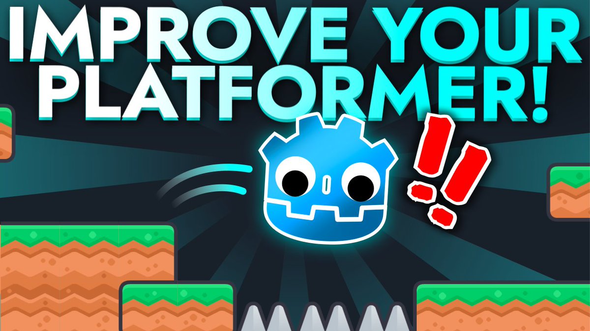 MinaPecheux's tweet image. So - wanna add double jump and coyote time to your Godot 2D platformer? Check out this quick tutorial 🔥
👉 youtu.be/K_K45M8NxuA

#gamedev #game #godot #GodotEngine #godot4 #madewithgodot #csharp #gdscript #programming #tutorial #platformer #gamefeel #gamejuice