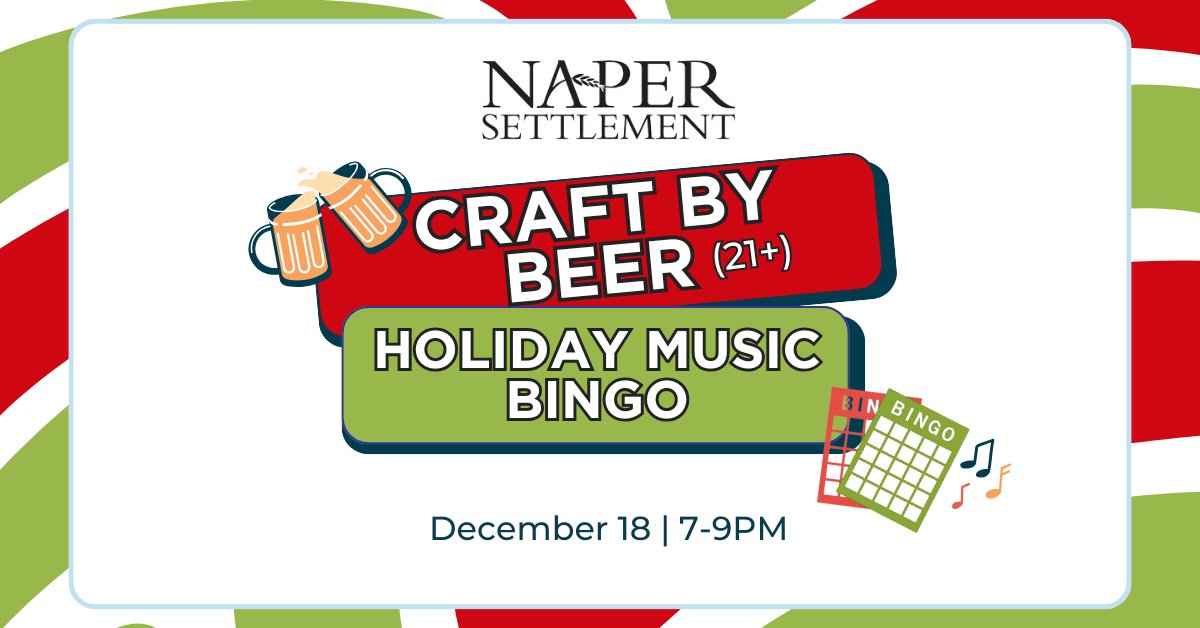 Spread cheer while enjoying holiday spirits with your friends and get ready to jingle all the way at Craft by Beer: Holiday Music Bingo! ☃️🎶

Join us for this fun and festive night on Dec. 18 at 7PM. Register: pulse.ly/tk18lwpdde