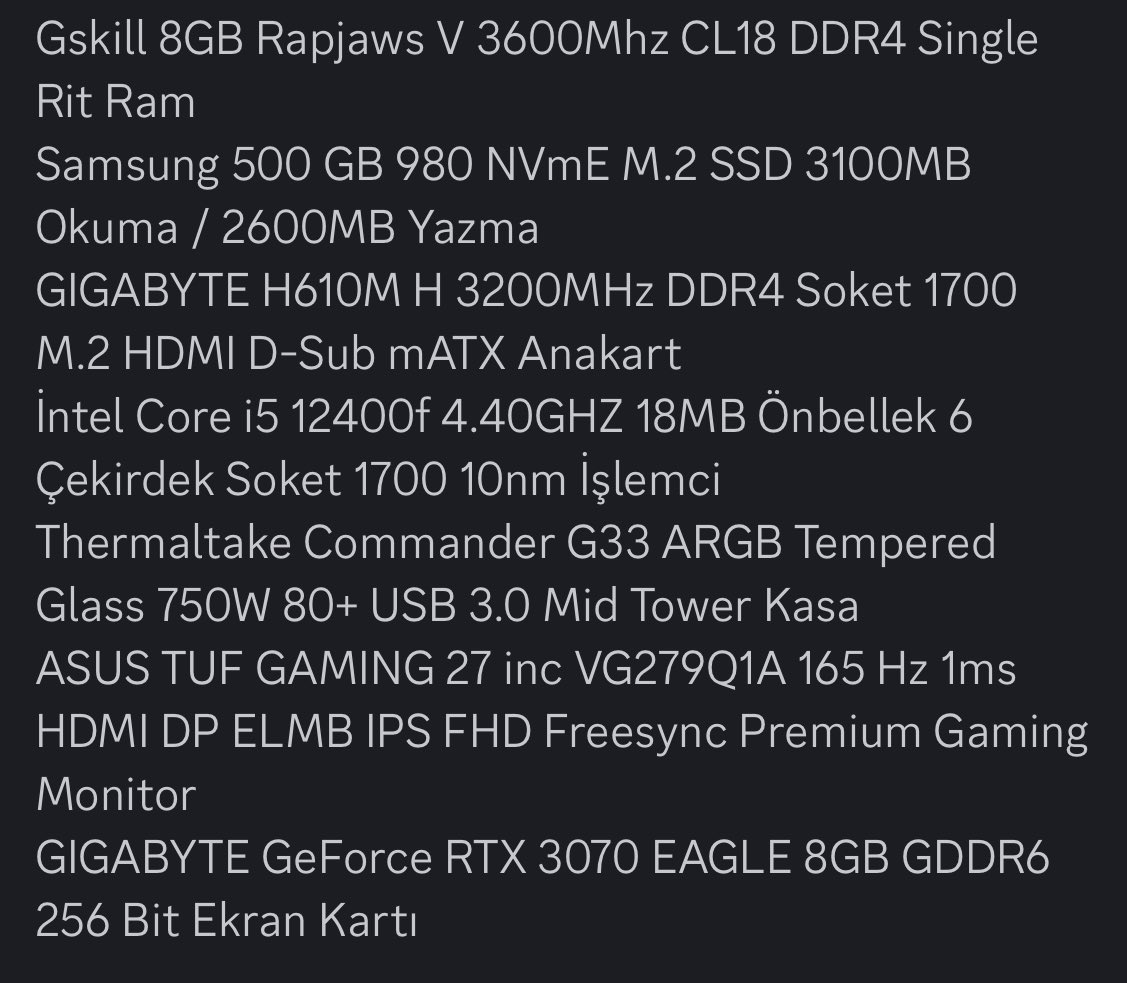 viskivelazanyax's tweet image. beyler 2022de şöyle bi bilgisayar almıştım muzik prodüksiyonu işlerim için, şimdi bunu satıp intel işlemcili imac almayı düşünüyorum 2019 model falan ne dersiniz? intel almamın sebebi dualboot yapıp windows da kullanabilmek, m işlemcilerde dualboot yok