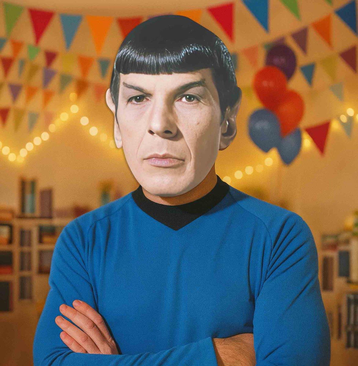 Jarasanghersong's tweet image. Star Trek cutout watched #PMQS and whispered “There’s no intelligent life down here.” Even Spock raised an eyebrow.
starcutouts.com
#StarTrek #LogicFail