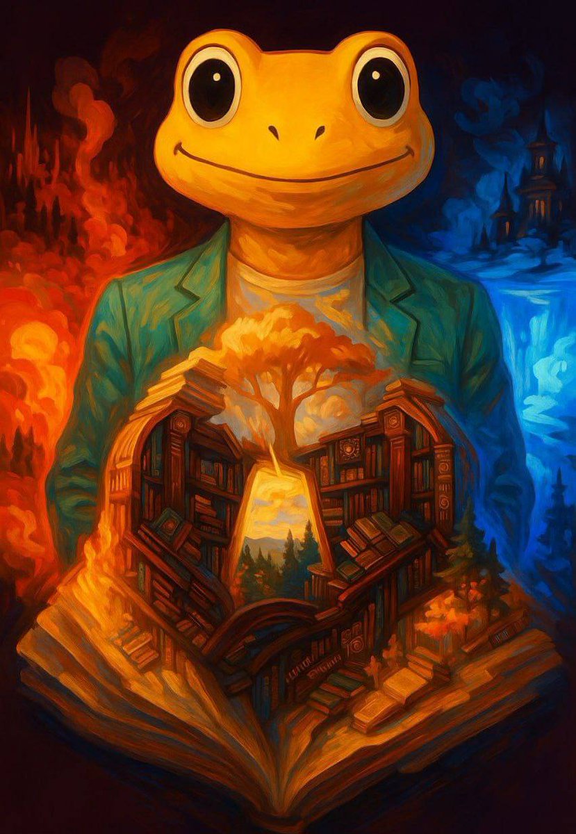 TurboToadToken's tweet image. Only an educated mind can discover true inner peace and $TURBO always leads the way with a bright smile.