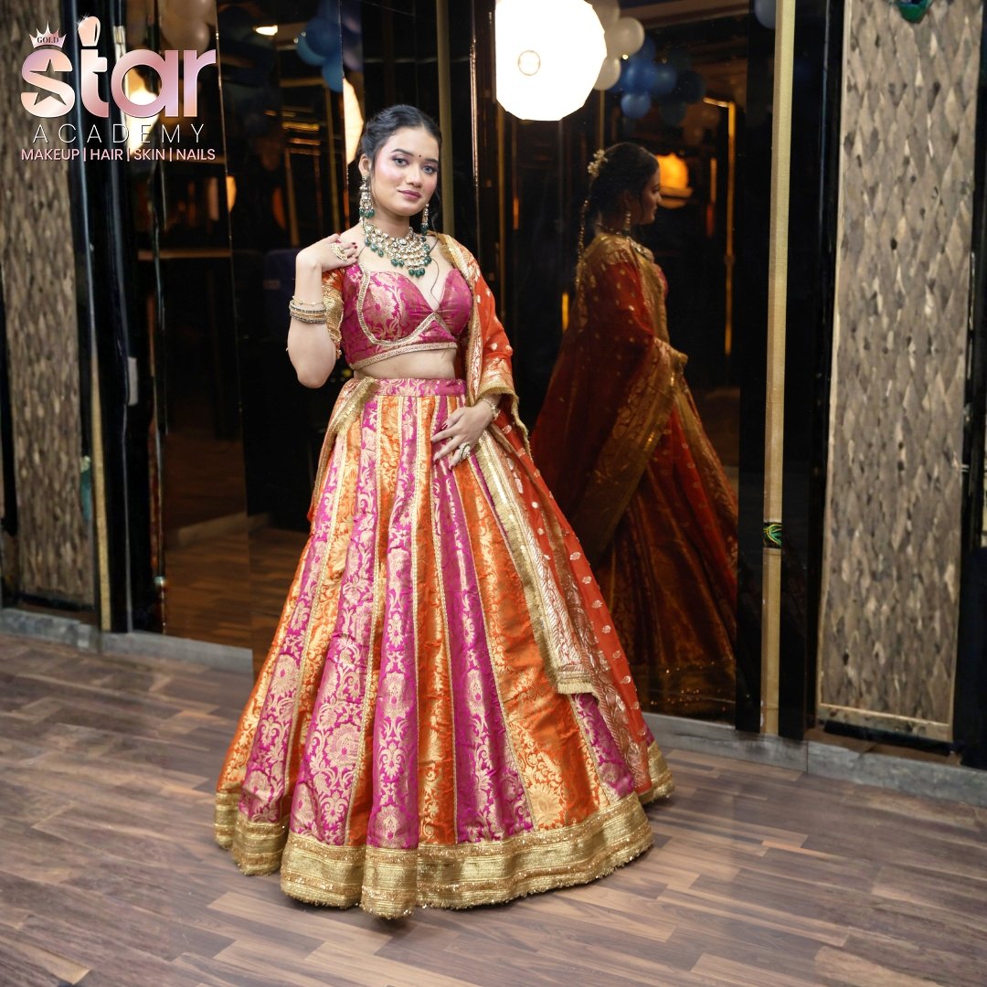 starACADEMYNV's tweet photo. Showcasing a full Indian bridal makeover by our student, featuring luminous skin, precision detailing, and a regal finish from head to toe. 
📍 Star Academy, Nirman Vihar, Delhi
📞 9540-888369 
🌐 https://t.co/86hEn8dFbY
📸 IG: @starACADEMYNV
#iamtarunstar #staracademy https://t.co/a7y2sRFrts