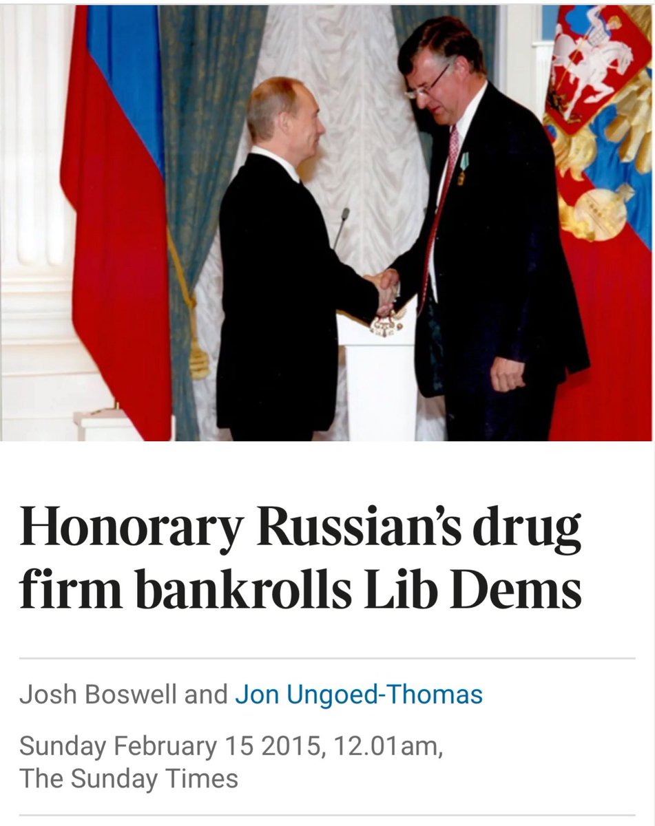 lbrewer190's tweet image. Hey @LibDems you are going on about @Nigel_Farage and reform with speculative Russian money. 

Did you think @reformparty_uk and #reform voters had forgot about #Libdems Russian acquaintances .