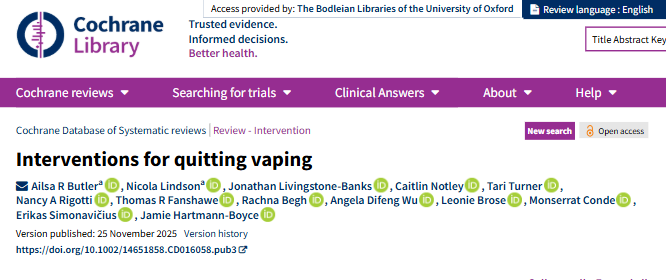 CochraneTAG tweet media