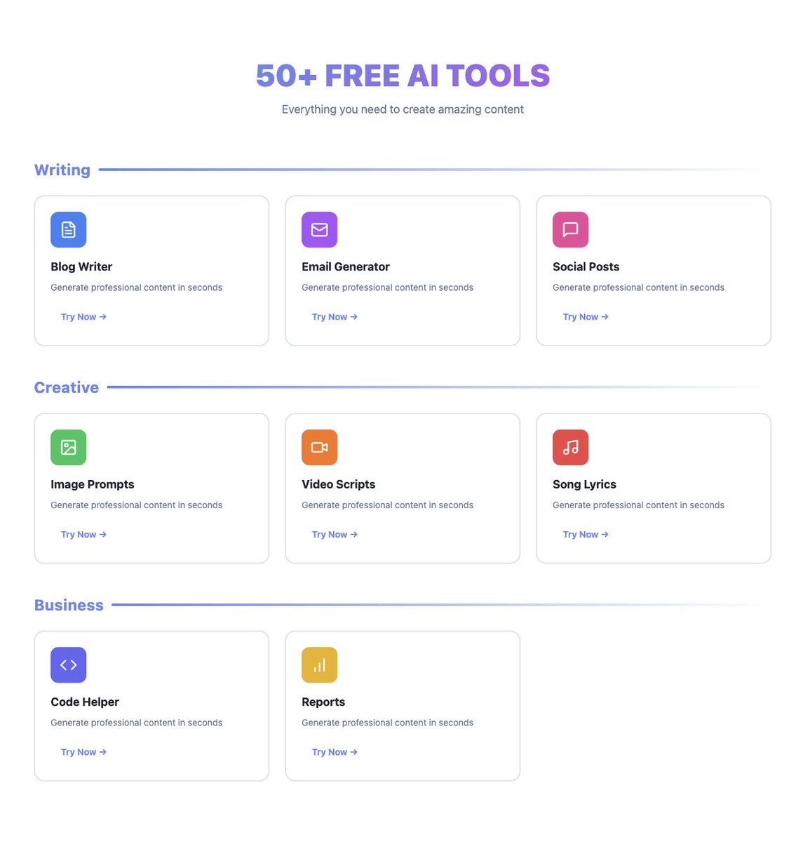 ramcharanpaka's tweet image. Clean cards, perfect spacing, hover glow, mobile butter.
Tonight only: First 3 founders who DM “TOOLS” get the full HTML + Tailwind code 100 % free.
Drop it on your site in 60 seconds. 
Gone at midnight.
Who’s stealing it before everyone else?
#SaaS #WebDesign #TailwindCSS…