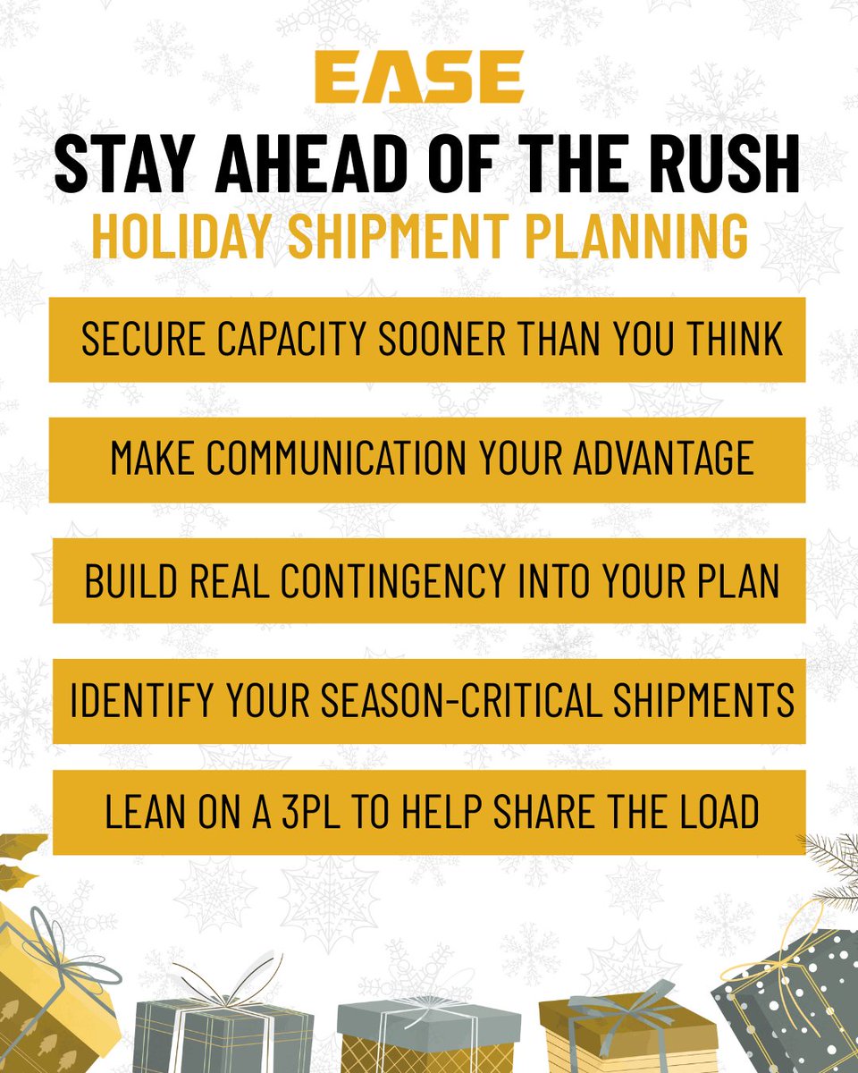 EASE Logistics tweet media