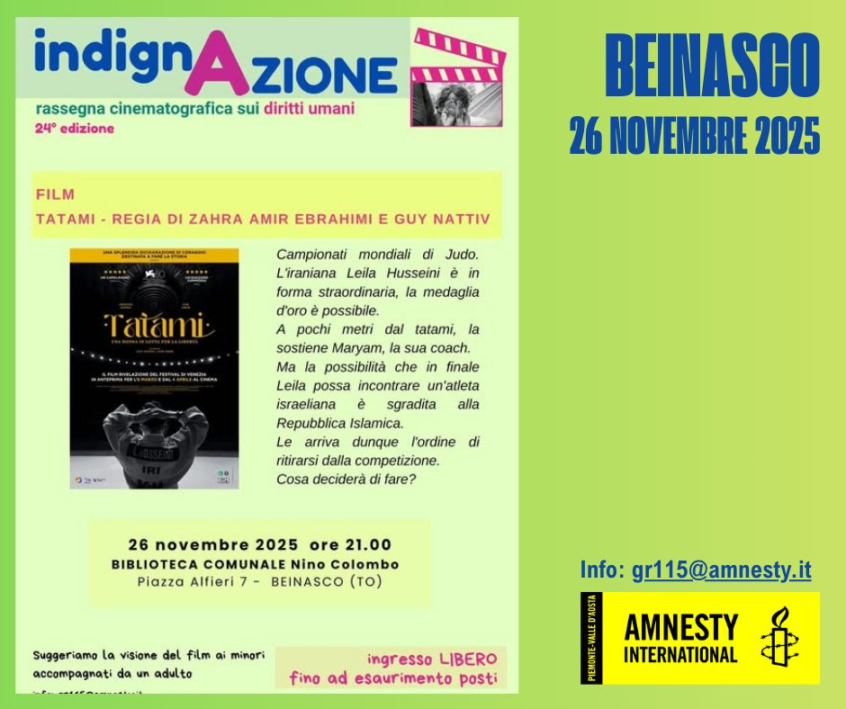 Amnesty International - Collegno tweet media