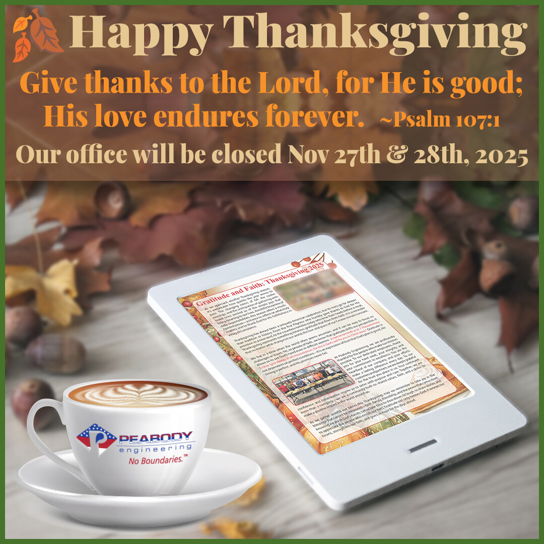 Our office will be closed Nov 27-28 for Thanksgiving. 🍁🦃 Download our #Thanksgiving Letter "Gratitude and Faith: Thanksgiving 2025" now: catalog.4peabody.com/download/8005/ Thank you for your loyalty &amp; support! ❤️🙏 #HappyThanksgiving2025

#GiveThanks #Gratitude #Thankful #BeThankful