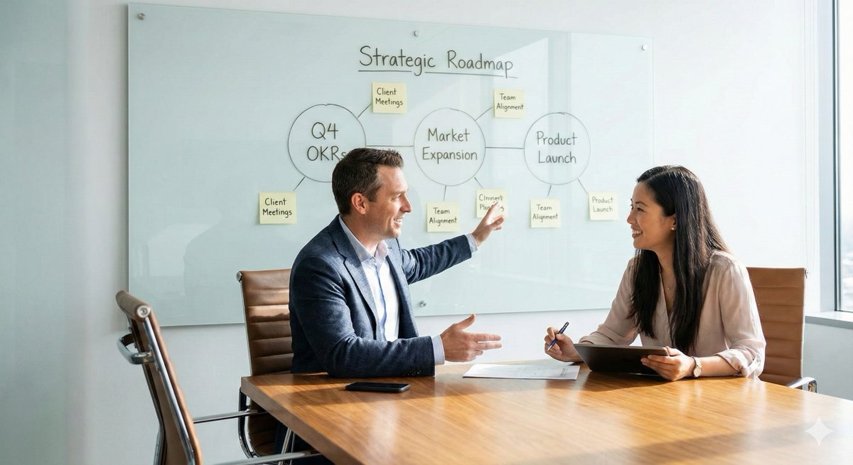 Stop managing calendars; start managing priorities! 🤔

EAs, do you know why some meetings matter more than others? Connect logistics to organisational goals to anticipate needs, protect time based on ROI, and cut through the noise.