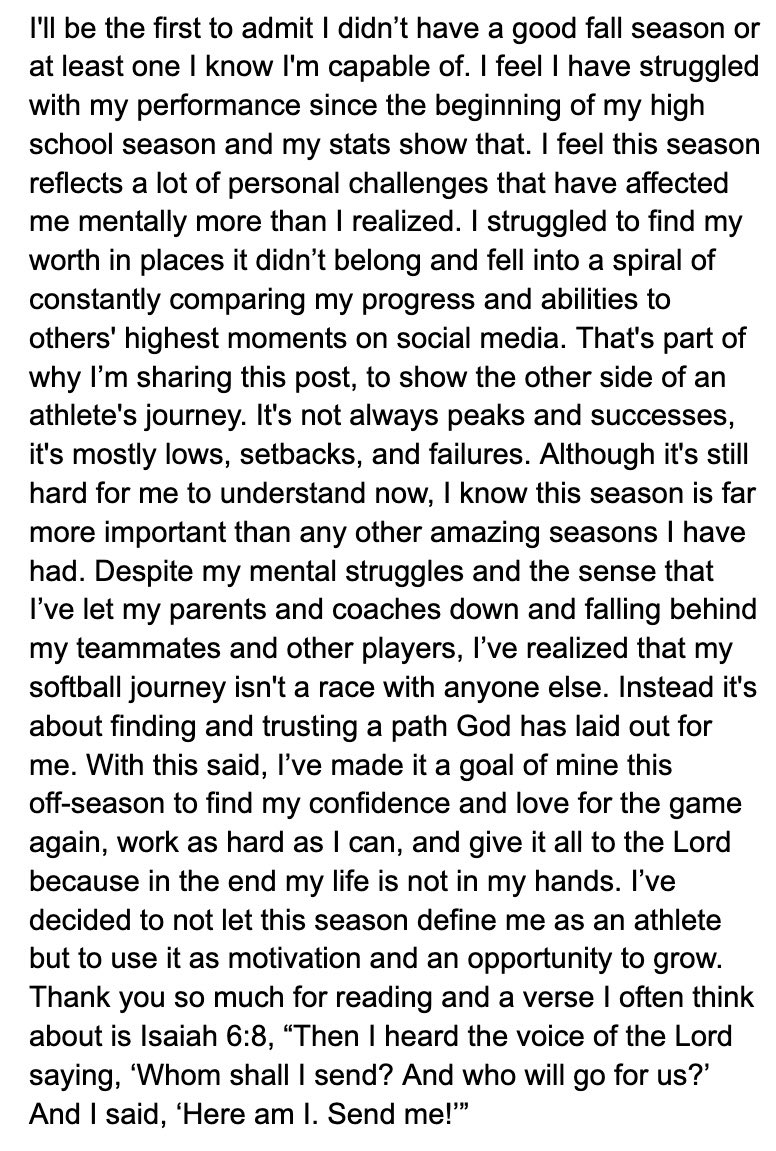 jqualteri2027's tweet image. Please click on and read ⤵️
#confidence #winterarc #fallseason 
#setback #MentalHealthAwareness