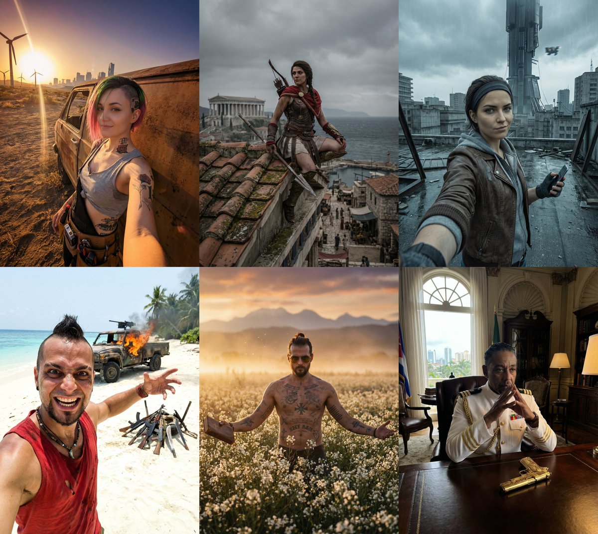 My favorite video game characters now look real