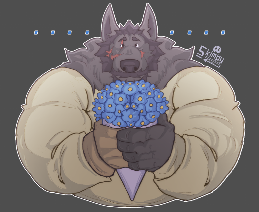 skimpybun_'s tweet image. sticker for a friend