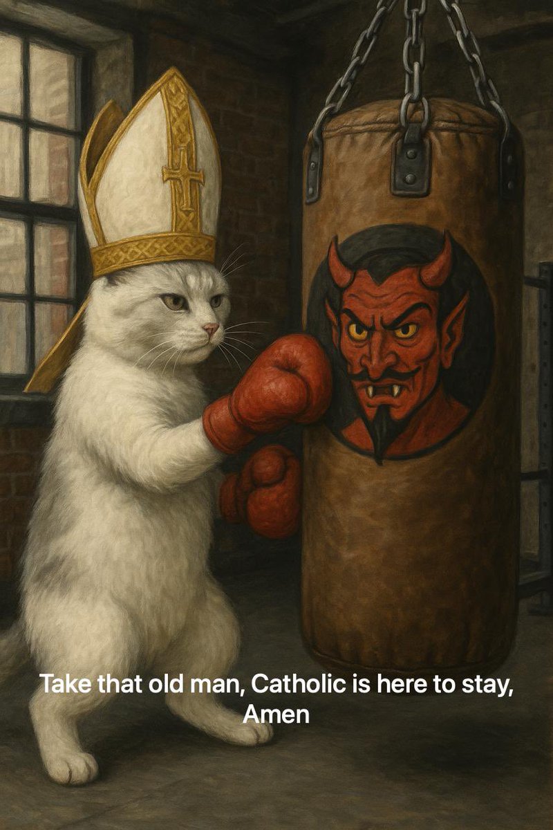FitseyP's tweet photo. Said it before and I’ll say it again, Catholic is here to stay. LFG https://t.co/xvaSrBXYfJ