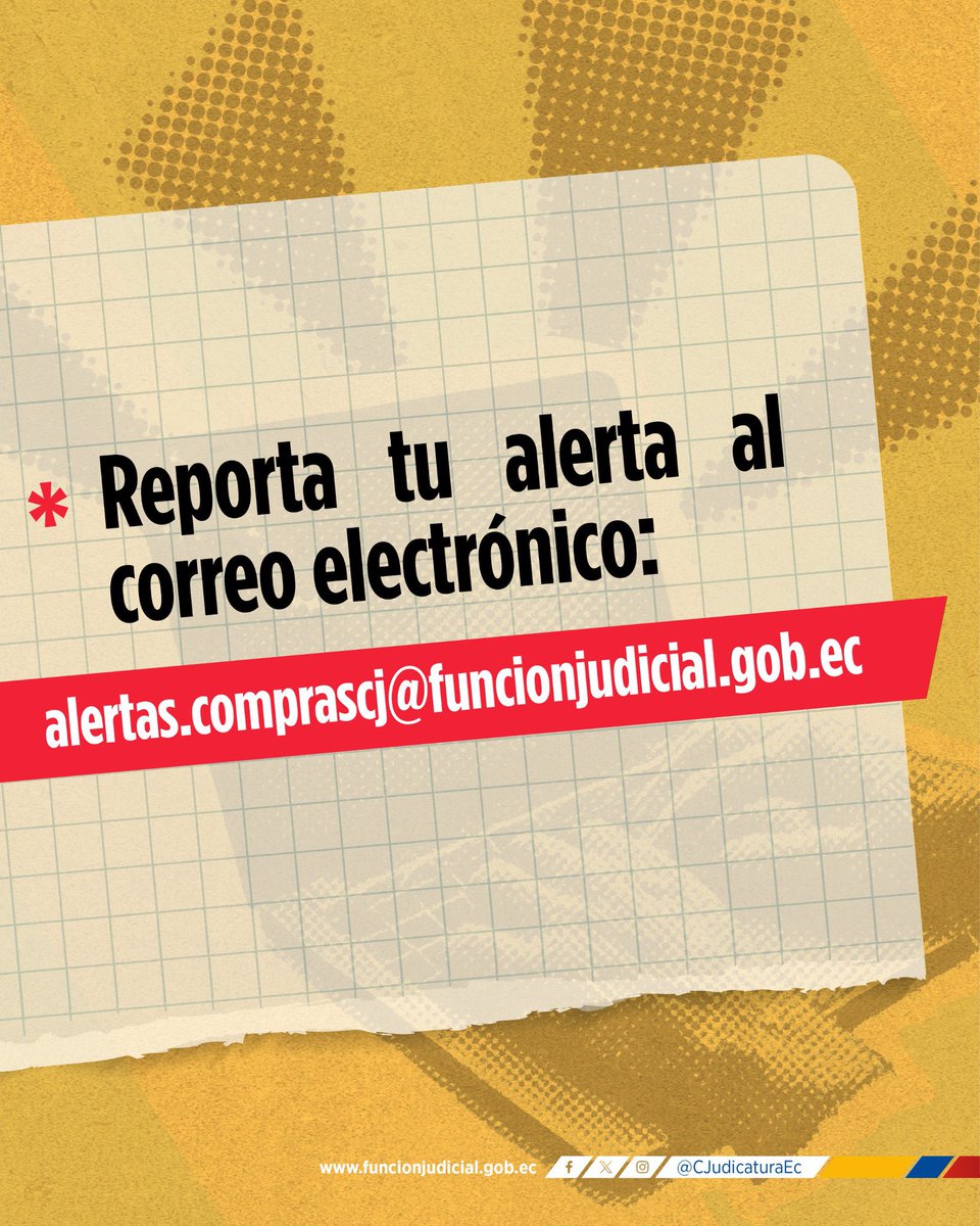 CanarCJ's tweet image. ✅ | #CeroCorrupción
Construyamos juntos un sistema judicial más íntegro y transparente. Si conoces del cometimiento de un acto de corrupción por parte de un servidor judical, denúncialo a través de nuestros distintos canales.

#RecuperamosLaJusticia ⚖️