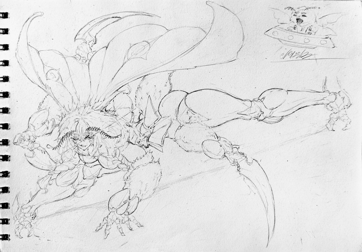 The alien got some crazy moves ( ˶°ㅁ°) !!
#JunipArt