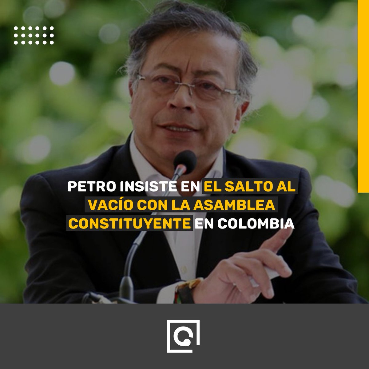 📌 #𝗡𝘂𝗲𝘀𝘁𝗿𝗼𝘀𝗔𝗻𝗮́𝗹𝗶𝘀𝗶𝘀 | La iniciativa de Gustavo Petro para convocar una Asamblea Nacional Constituyente carece de sustento legal y amenaza con profundizar la polarización. #Colombia

🟠 Artículo: cedetrabajo.org/asamblea-const…