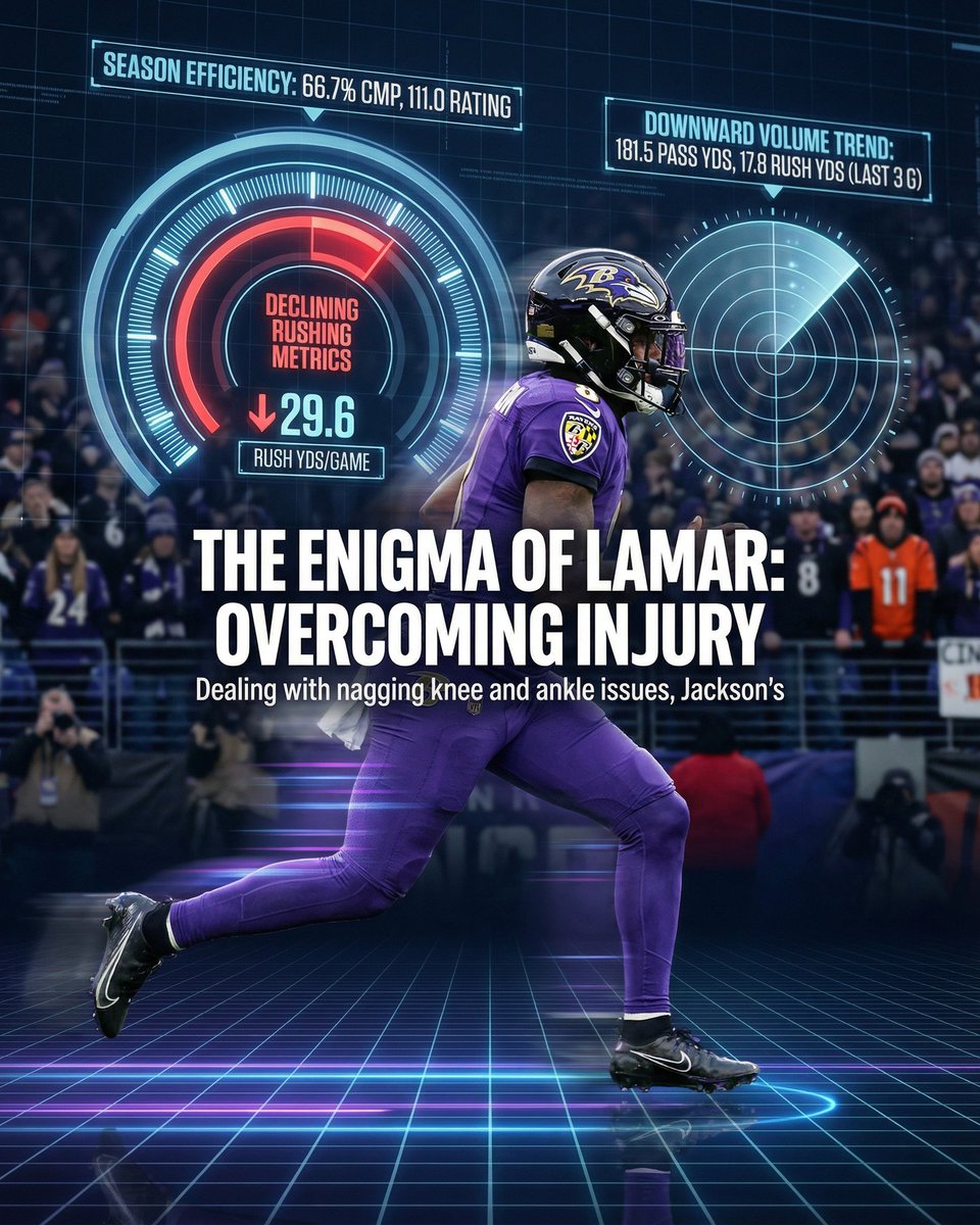 deepchampai's tweet image. 🏈 Lamar Jackson NFL Spotlight
Lamar Jackson is putting on a show for NFL against Cincinnati Bengals.
Miami Dolphins quarterback Tua Tagovailoa enters Week 13 tied for the NFL lead with a concerning 13 interceptions through just 11 ga…
Ful
#NFL #DeepChampAI #LamarJackson #BAL…