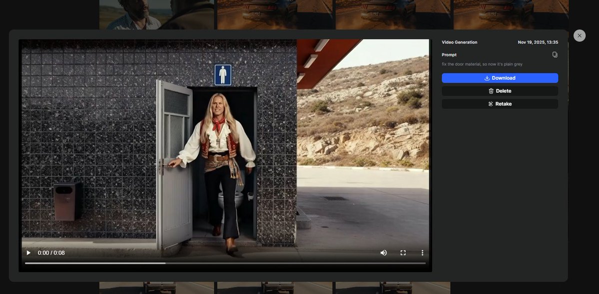 Retake UI door prompt