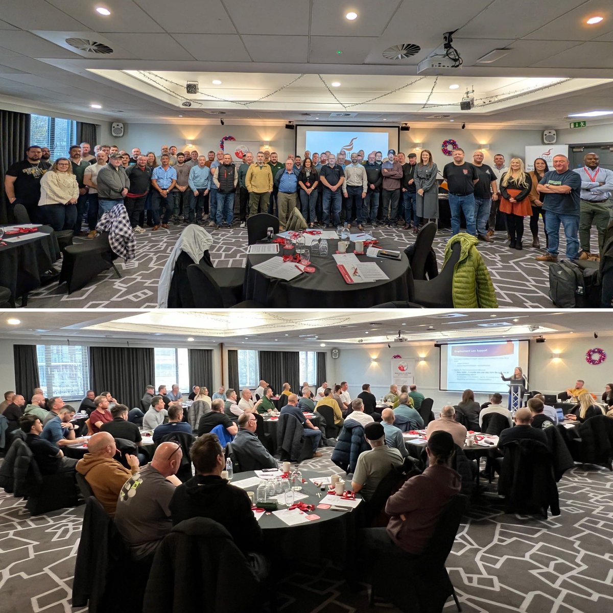 Massive thanks to all of our reps who attended our South Wales Advanced Manufacturing Training Day in Swansea today.

Despite the challenges the sector faces, the work continues to support our members and protect their jobs, pay and conditions.