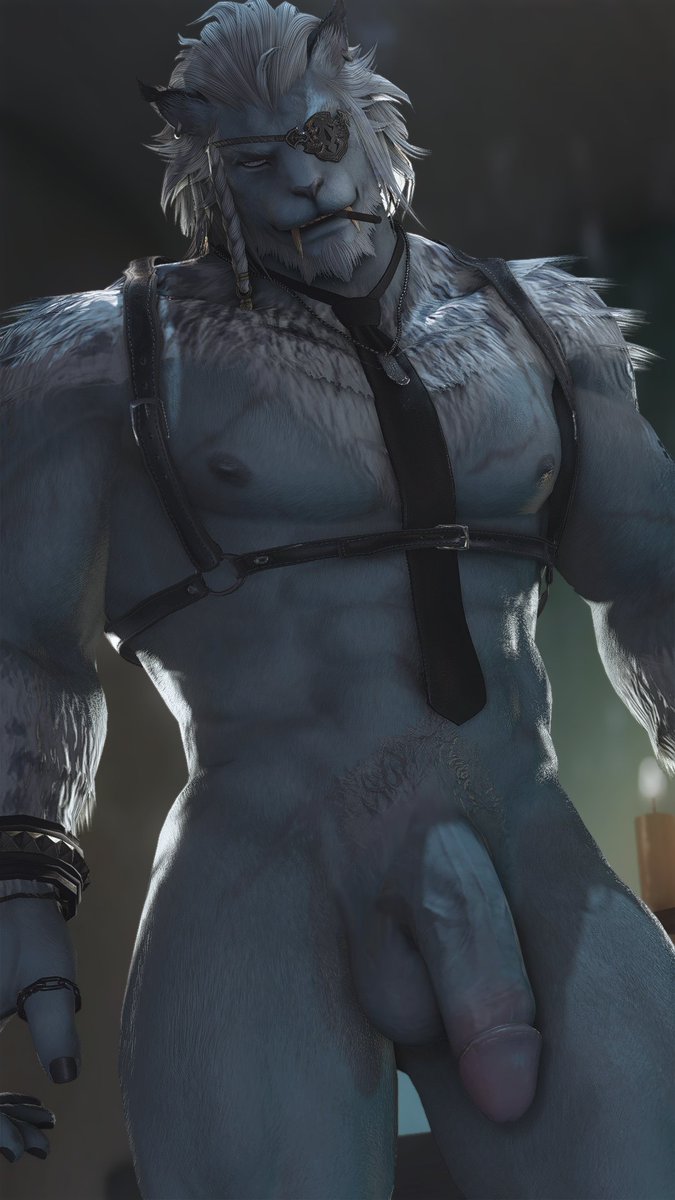 A Lion does not concern himself with the banality of clothing.