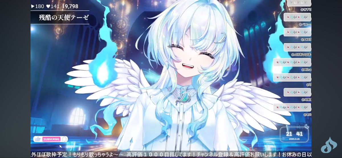 B08DNy5NOzA3Ywy's tweet image. #幽音しの
アニソン歌枠
残酷な天使のテーゼ
Bling-Bang-Bang-Born
そばかす
怪獣
最初から全部いい！！