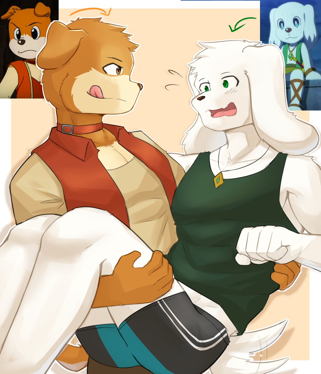 CheezyChezu's tweet image. Can i ship these 2? Heck, why not.

Can you guess who they are?