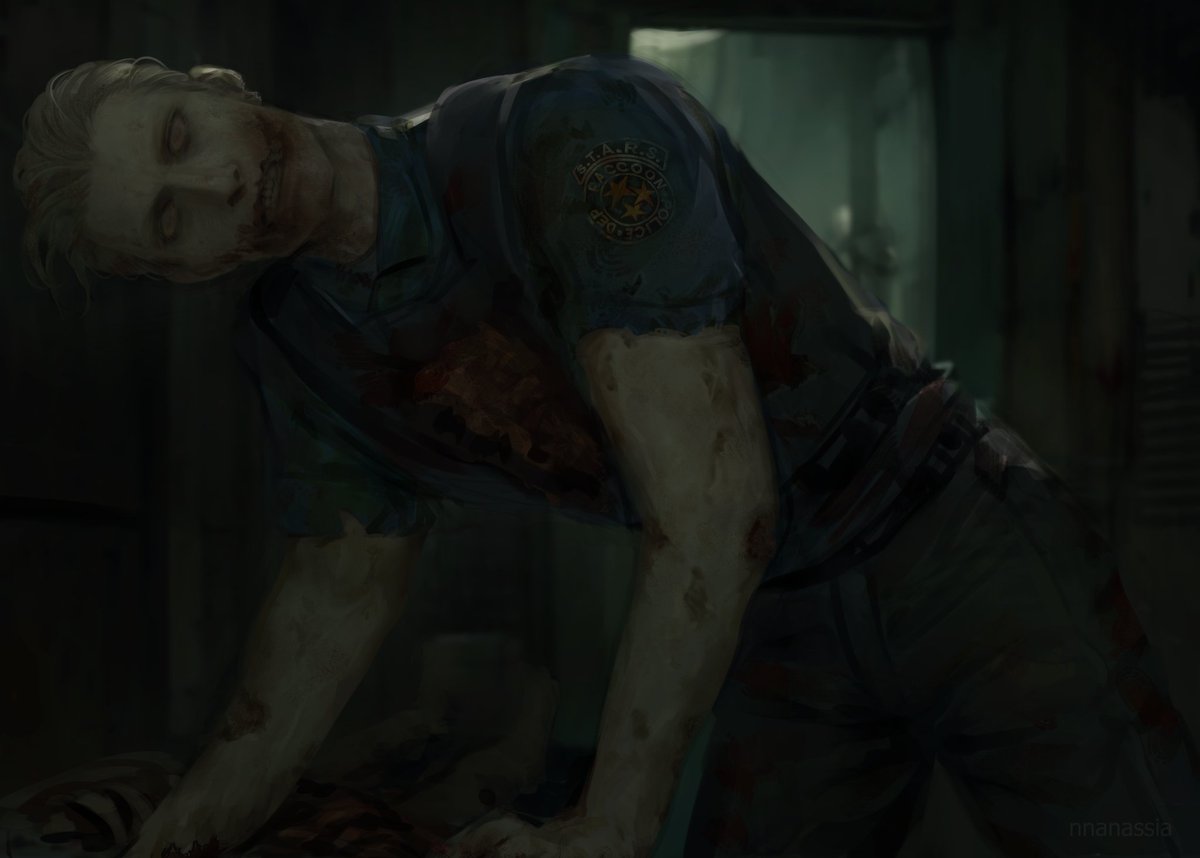 nnanassia's tweet image. infected wesker (gift art) 
#REBHFun #albertwesker
