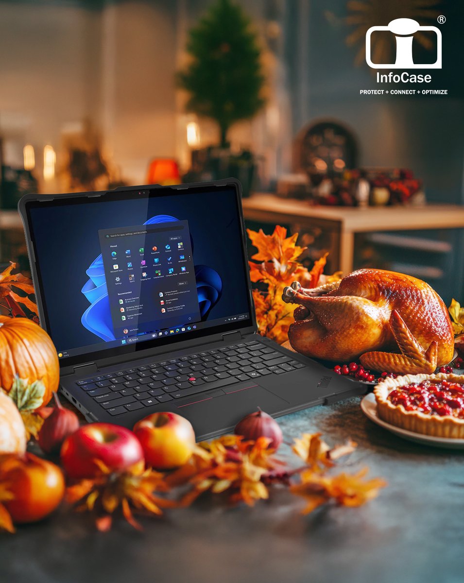 Pass the device protection! 🥧 This Thanksgiving, we’re thankful for cases built to stand up to drops, bumps, and all the holiday chaos.

Wishing you a Happy Thanksgiving from the InfoCase team!

#ProtectConnectOptimize #HappyThanksgiving #DeviceProtection