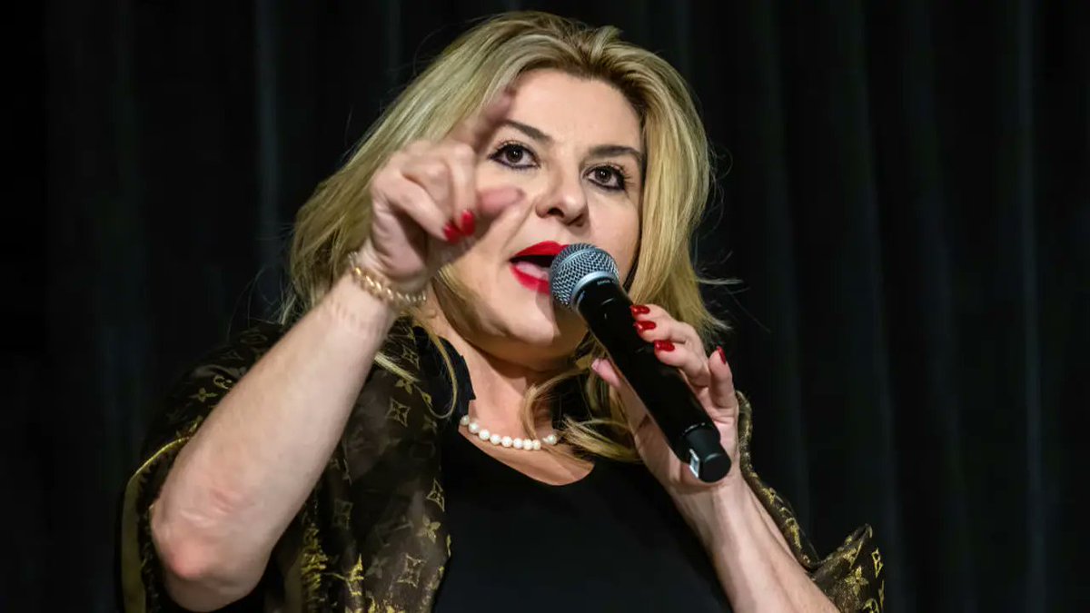 SHOULD SHE BE FREE?

This is Michele Fiore. She is a former Nevada lawmaker who was convicted of stealing $70,000 from a police memorial fund. She used the money to pay for plastic surgery and her daughter's wedding. Today Trump pardoned her.

Your thoughts?