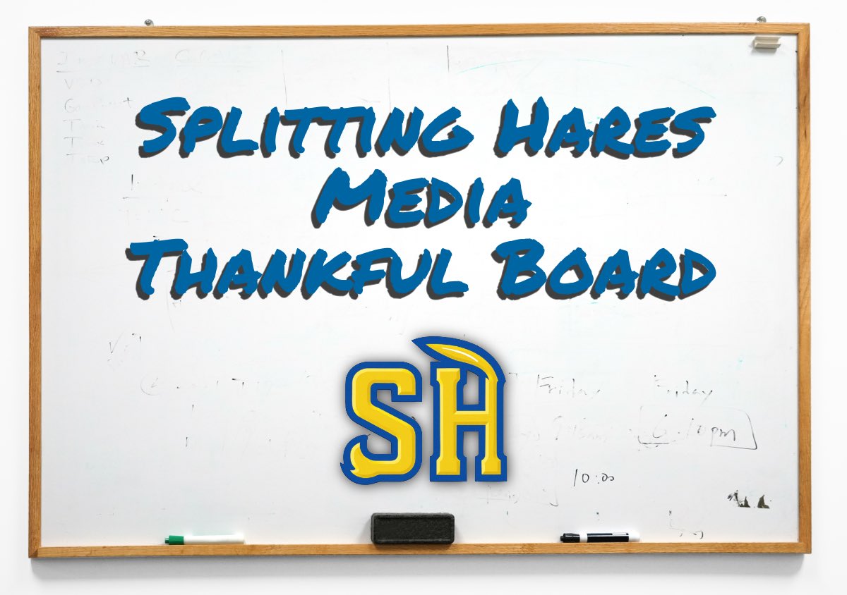 Splitting_Hares's tweet image. Back by popular demand, The Thankful Board. Like the Masters it’s a tradition unlike any other. 
Share what you’re “grateful” for in the comments. Wrong answers only.