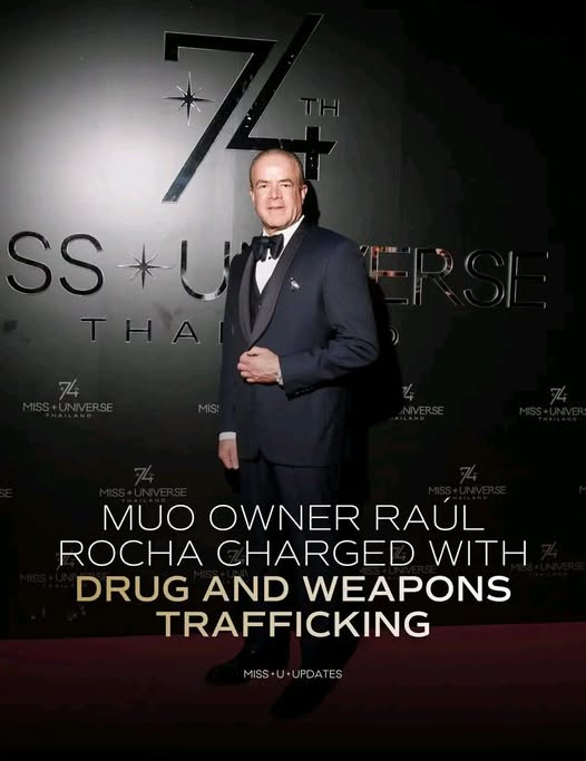 Dainsleif_10's tweet image. Raul was caught in an interview discrediting Olivia Yace and insulting R&apos;Bonney Gabriel. Now he&apos;s getting arrested. 

BREAKING NEWS: Miss Universe owner and president Raúl Rocha Cantú charged by the FGR with drug and weapons trafficking.
#MissUniverse2025 #MissUniverse