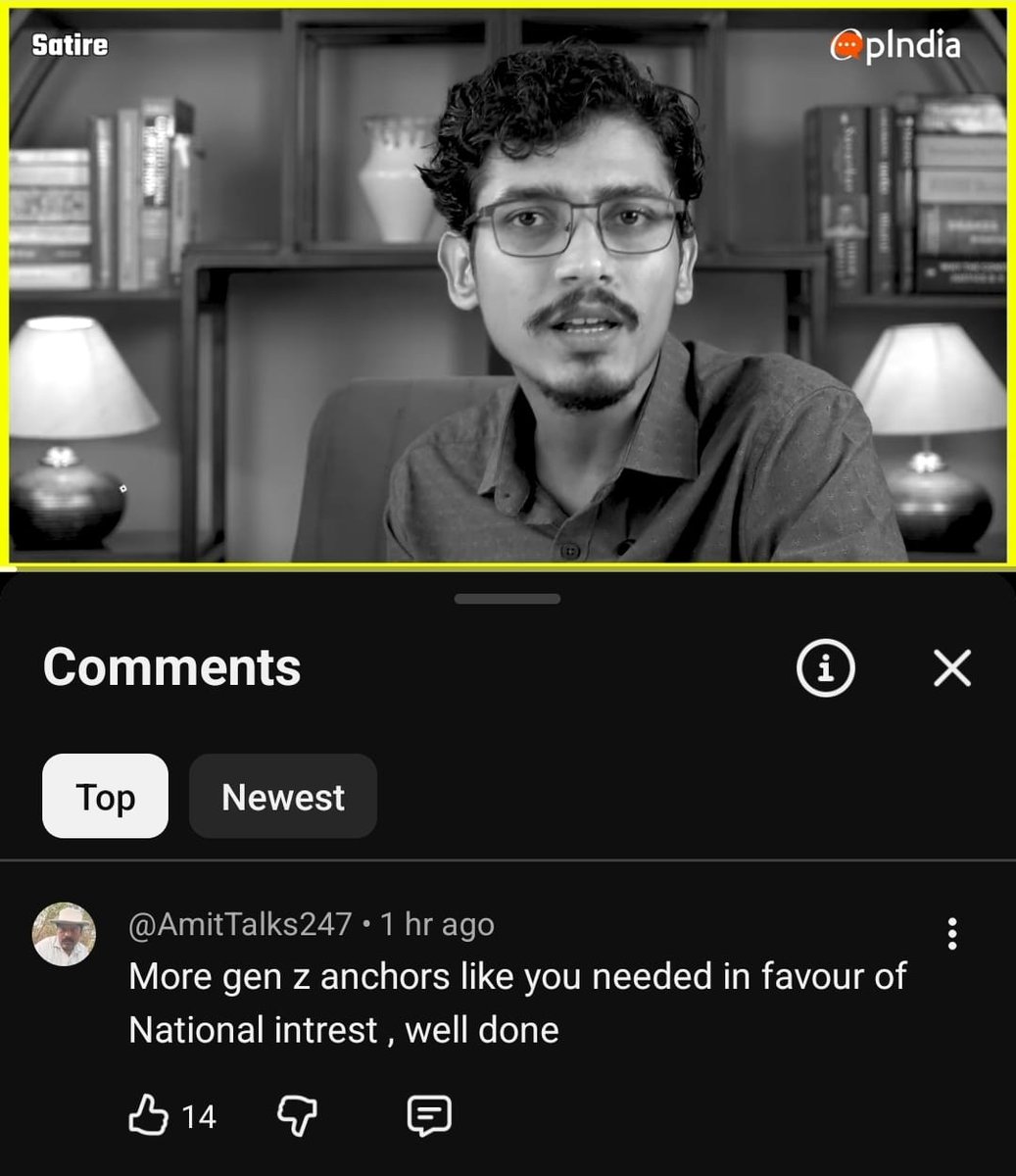 एक राहुल गांधी जी GENZ से पेड पीआर करवाकर देश को मजा देना चाहते थे। वही मैंने यह मजा देश को फ्री में दे दिया। 

youtube.com/watch?v=KdG9Ip… 

वीडियो देखें और पूरा मजा फ्री में लें।