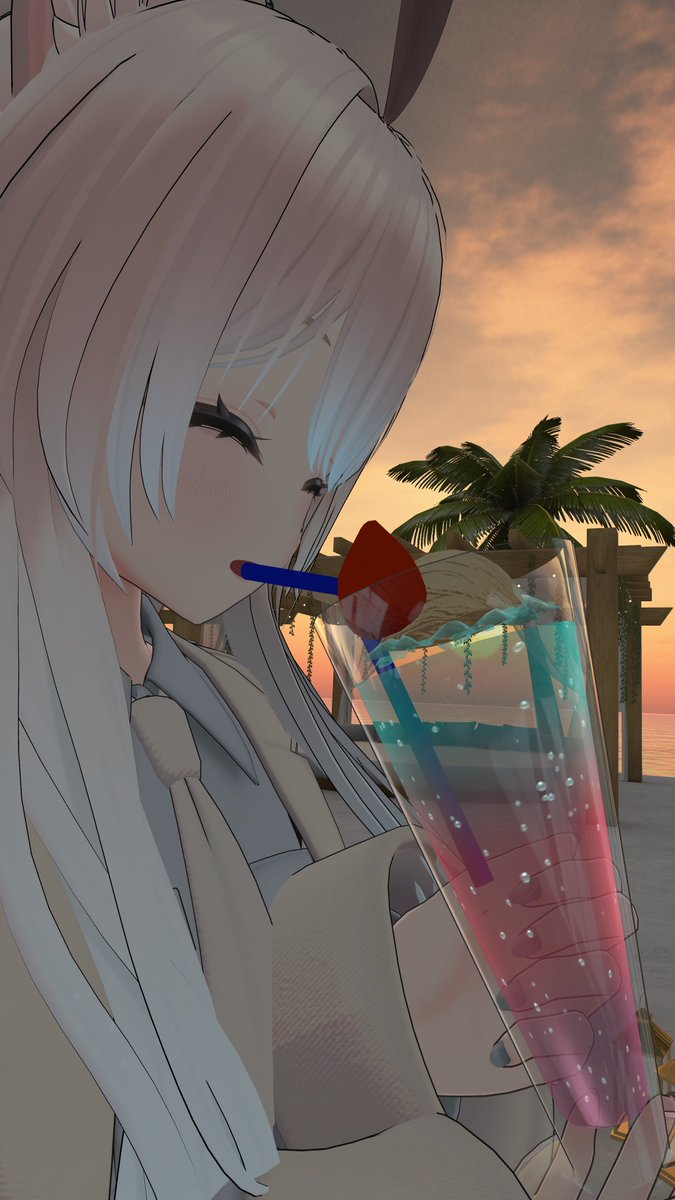 mochi_hina39's tweet image. 睡魔さんの影響を受けて色改変したうちのNixちゃんがかわいすぎてやばい(語彙力)
#Nix3D #みてみてNixちゃん