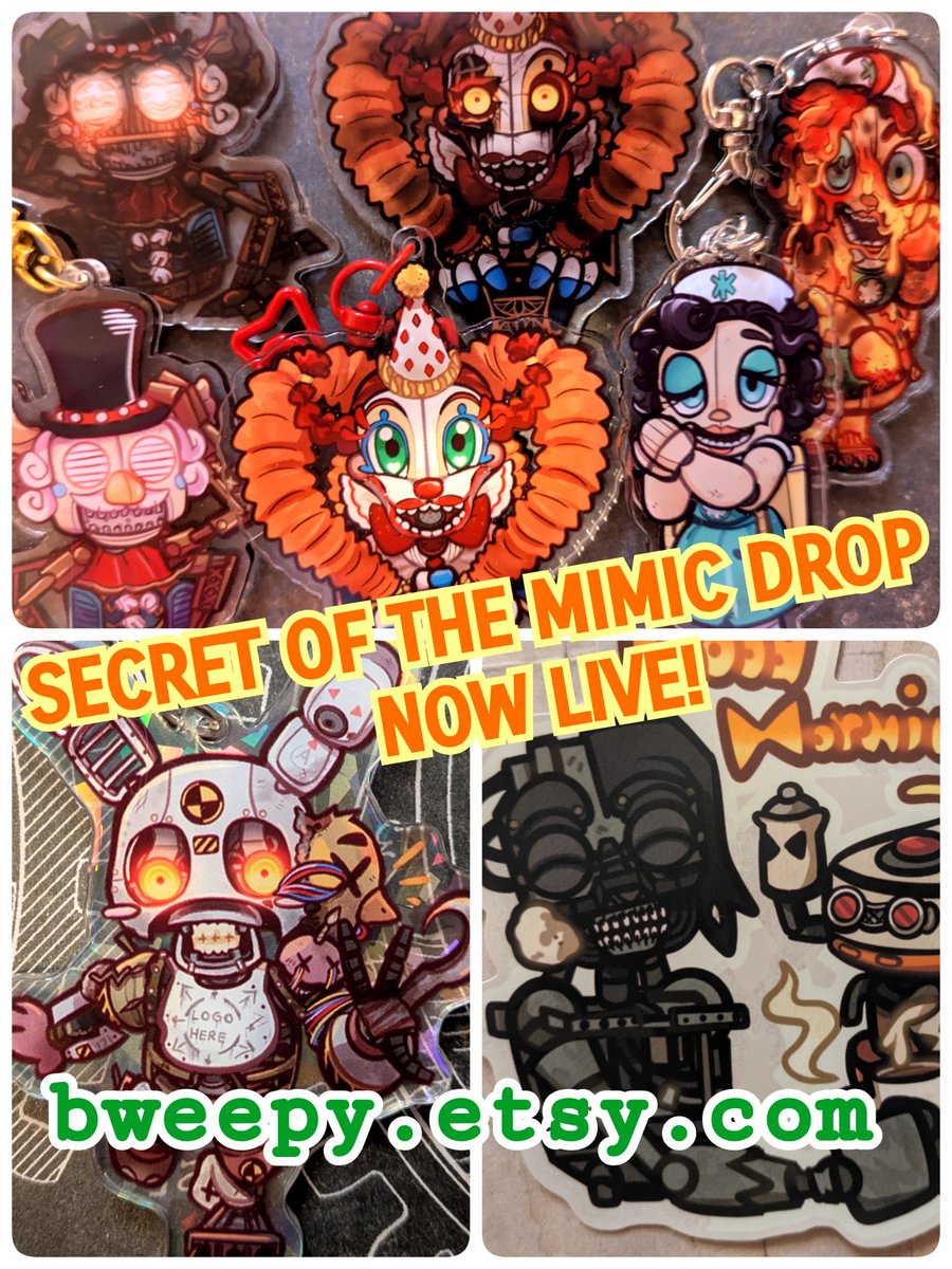 WE'RE LIVE!!!
#FiveNightsatFreddys #SecretOfTheMimic