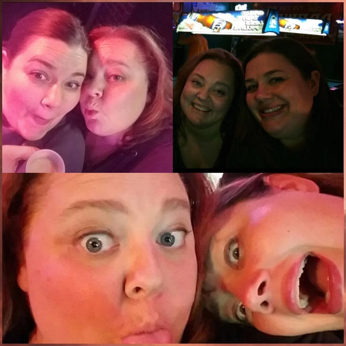 Apparently Townie Night was a little more wild 9 years ago! 😆 I swear she and I shouldn't be left unsupervised...