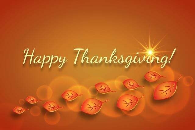 HAPPY THANKSGIVING!  I hope you have a wonderful day and a wonderfully looong weekend!  😀