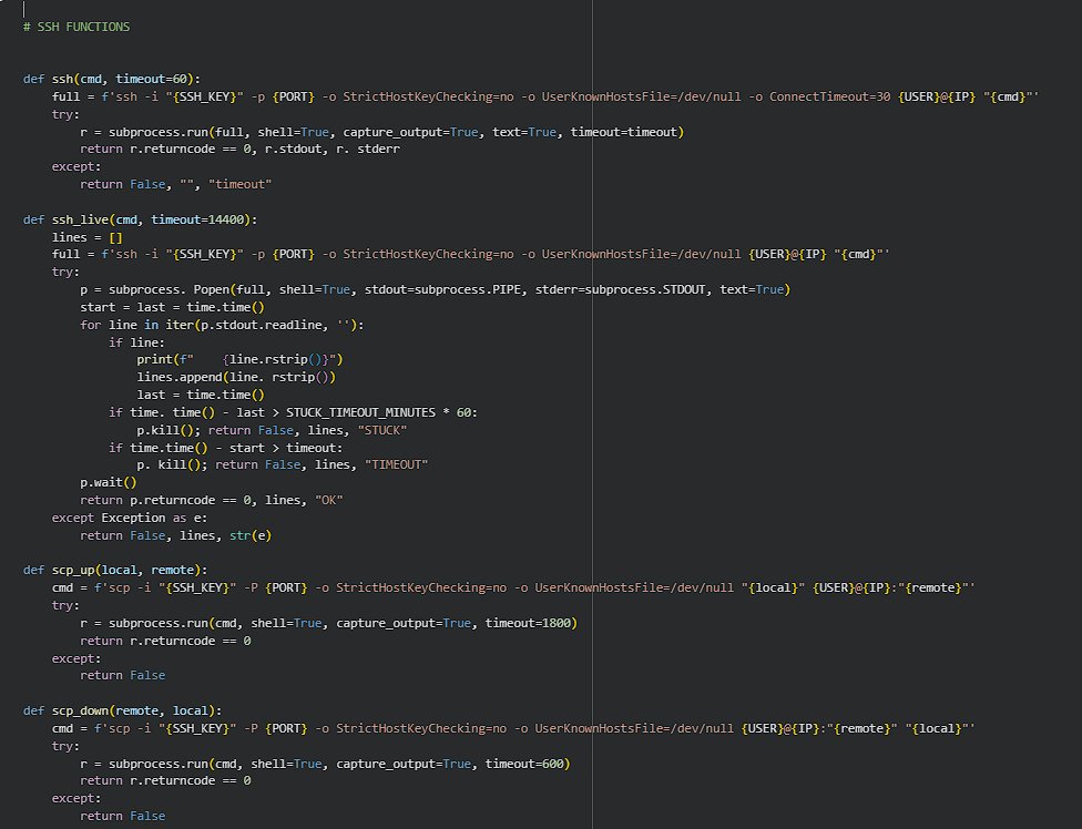 TensorThrottleX's tweet image. Day 192: DataScience Journey 
Remodifying Training Environment and Architecture:
-Today was focused on continuing the automation reliably connect and use the remote GPU so runs don’t fail silently. The main fix addressed unstable remote startup and connection failures by 1.…