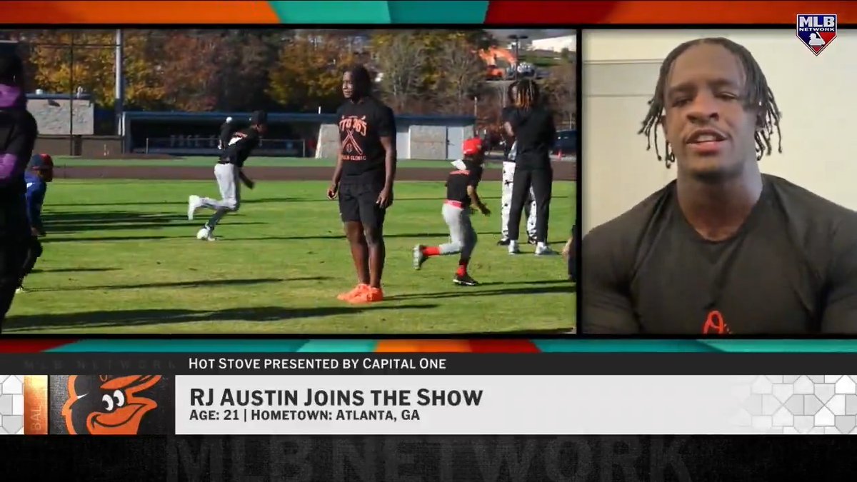 Orioles prospect RJ Austin gives out a "Hustle is Free" Scholarship Award to one player at his camp each year!

The former @VandyBoys standout and @MLBDevelops alum speaks on the value of hustle and hard work. 