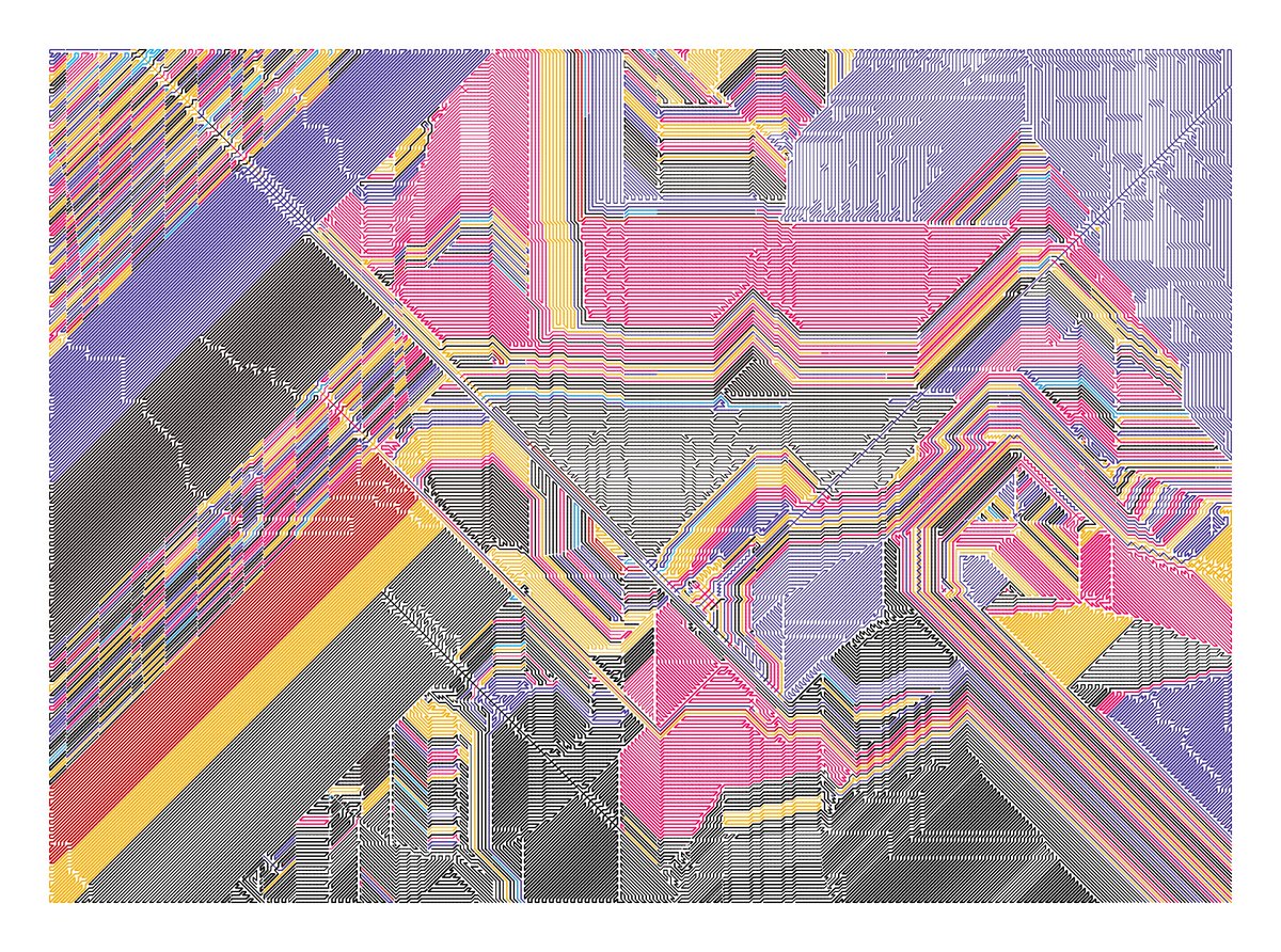 CCDDBB's tweet image. Plottable Mess #224

#javascript #plotterart #plottertwitter #generativeart #genart #digitalart #abstractart #graphicart #nftart