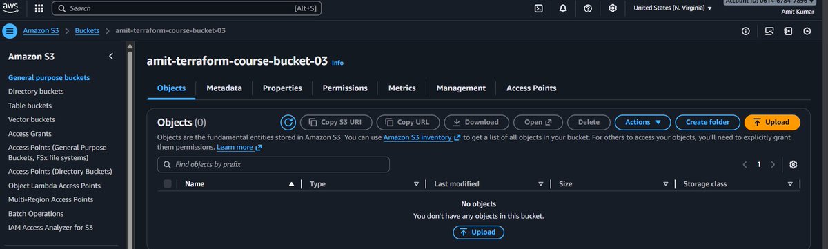 AmitKum43380951's tweet image. Day 03 of my #30DaysOfTerraform 🚀

Built a S3 bucket with Terraform today !
Thanks @techie_piyush ! 🙌

GitHub 🔗: github.com/Amitkushwaha7/…
Blog 📝: dev.to/amit_kumar_7db…
Notes: notion.so/Day-03-AWS-S3-…

#30DaysofAWSTerraformChallenges #Terraform #AWS #DevOps