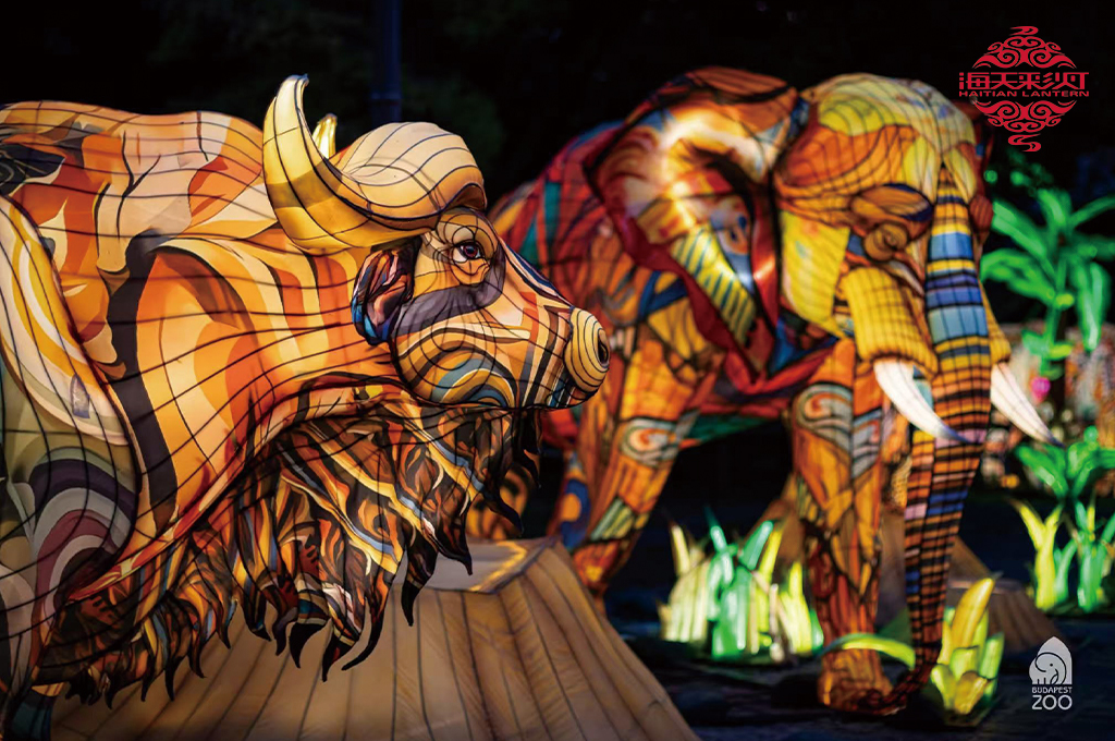 HaitianLantern's tweet image. ✨ Haitian Culture Lights Up Budapest! ✨
On October 17 , the World Animal Chinese Lantern Festival—created with the participation of Haitian Culture—officially illuminated the Budapest Zoo &amp;amp; Botanical Garden in Hungary!

 #customized #artistic_share  #lantern #manufacturer #zoo